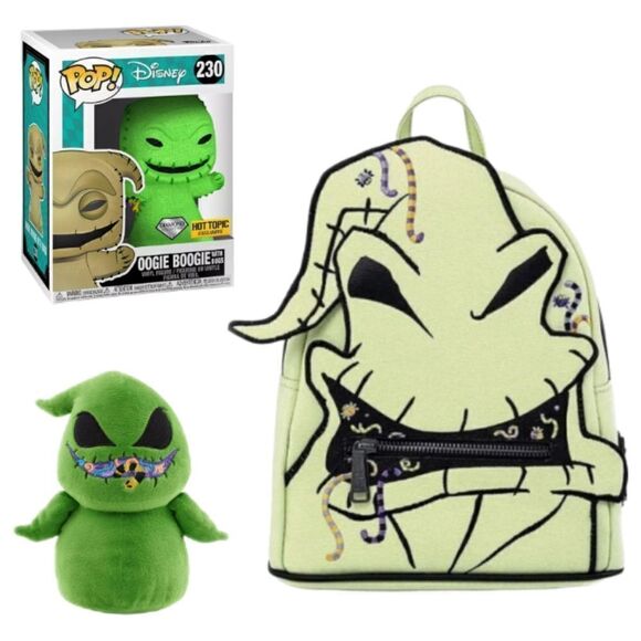 Disney Loungefly Oogie Boogie Bundle - Picture 1 of 8